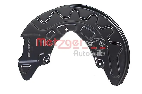 Top Prodej Ochranný plech proti rozstřikování, brzdový kotouč METZGER 6115274